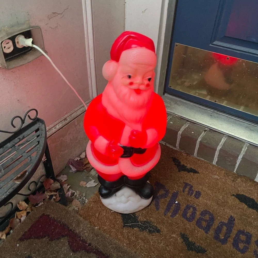 1973 23” Santa Claus Lighted Blow Mold